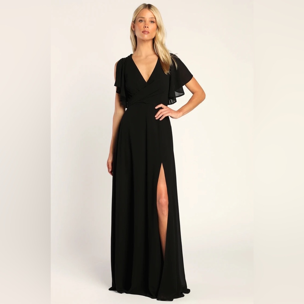 Lulus Black Ballgown